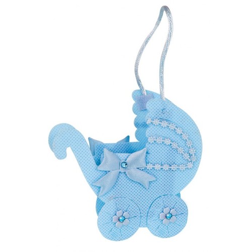 FAVOR PRAM TEXTILE LIGHT BLUE