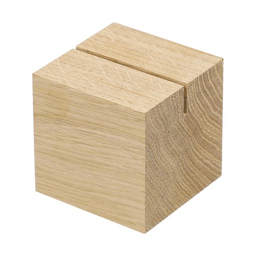Wooden menu holder "Cube"