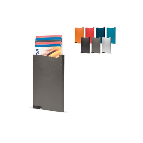 Aluminiowy card-holder