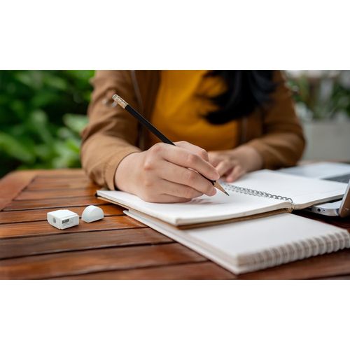 WYATT. 2-in-1 PP pencil sharpener