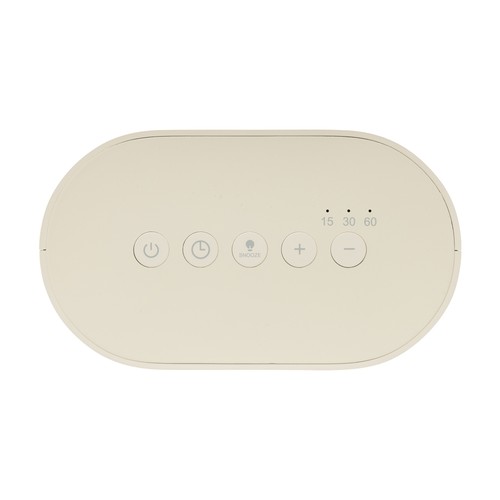 LumaRise RCS gerecycled plastic wekker met witte ruis