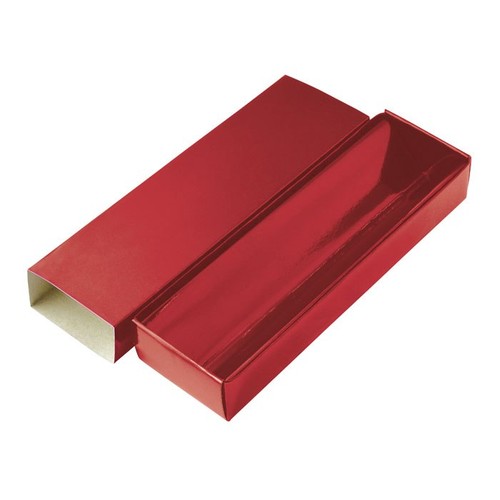 BOÎTE CARTON ROUGE  - SANS STYLO
