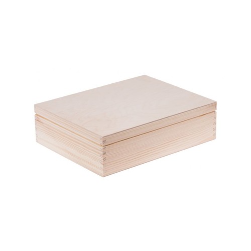 Holzkiste 28x22x8 cm