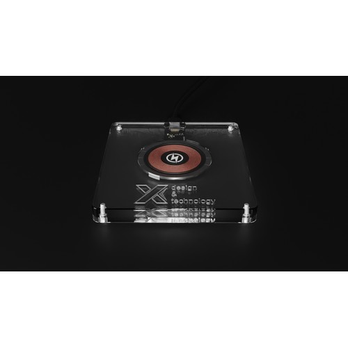 15W acrylic wireless base