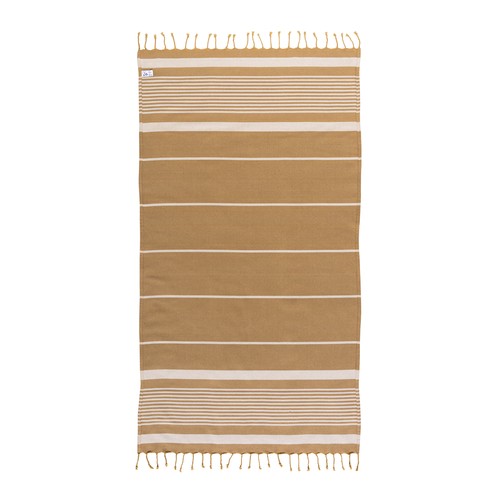 350 g/m2 recycled cotton beach towel/pareo