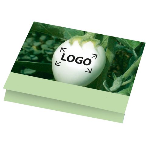 Folded Card Eggplant