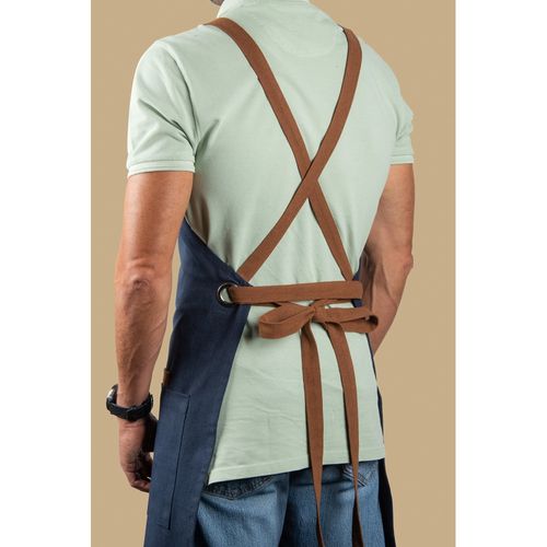 CARDAMOM. Delantal en algodón (80% reciclado) y poliéster (20% reciclado) (220 g/m²)