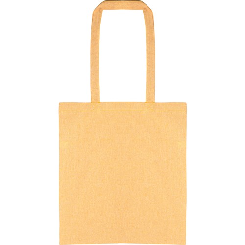 100% RECYCLED COTTON (150 gr/m²) SHOPPING BAG WITH GUSSET
