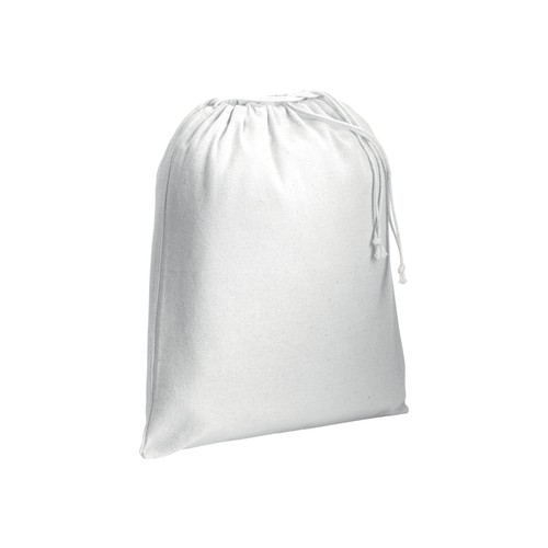 120 g/m2 cotton drawstring bag, 25 x 30 cm