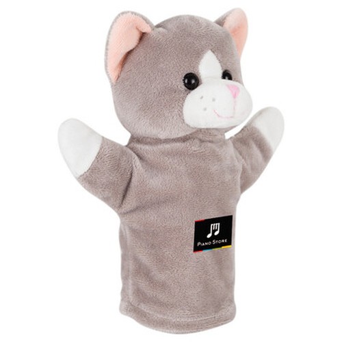 Plush cat, hand puppet | Jinx