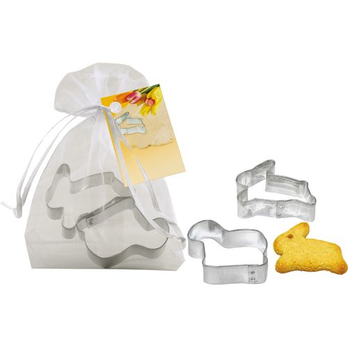 Cookie Cutters in Organza Bag