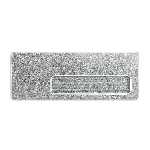 BADGE ALUMINIUM 7 X2.5 CM