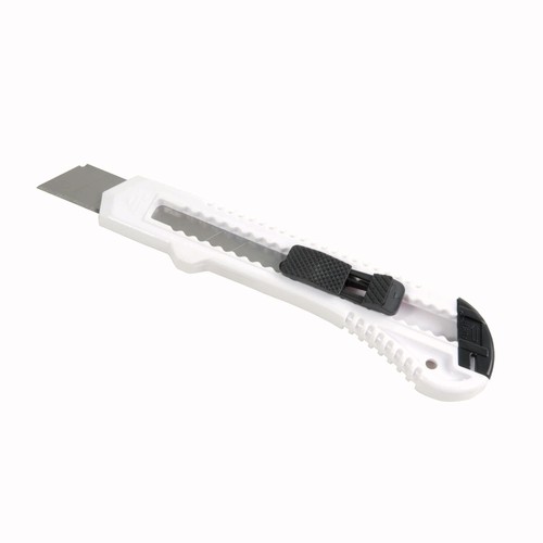 ABS Stanley knife with locking mechanism, medium