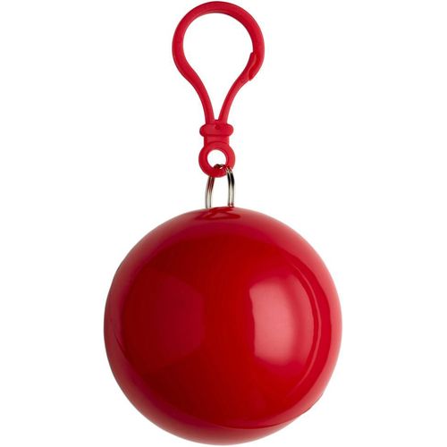 Etui boule contenant un poncho Pippa