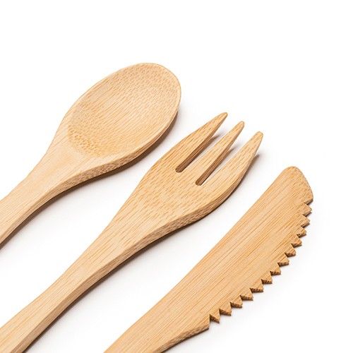 Bamboo cutlery set  Foraker