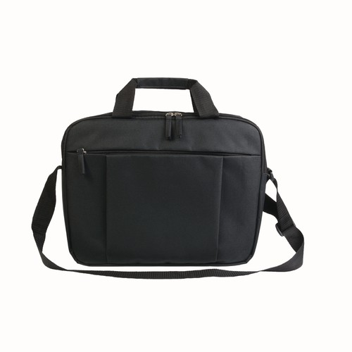 600D polyester laptop bag with adjustable shoulder strap