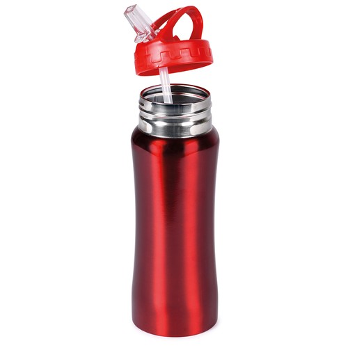 600 ML SPORTS WATER-BOTTLE IN STAINLESS AND PLASTIC