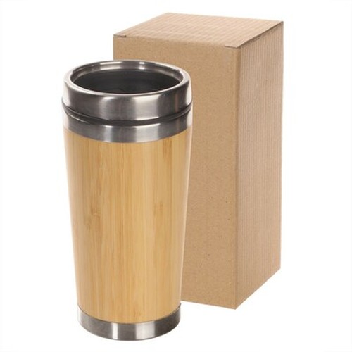 Bamboo thermo mug 500 ml | Mark