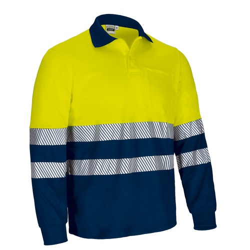 Hi-Vis L/S Polo  ALBURY