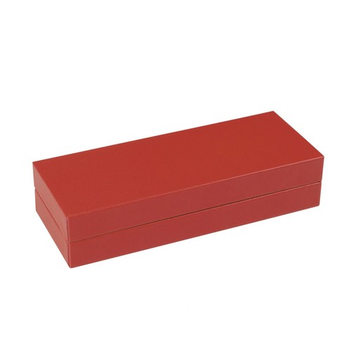 BOÎTE PU ROUGE POUR 1/2 STYLOS