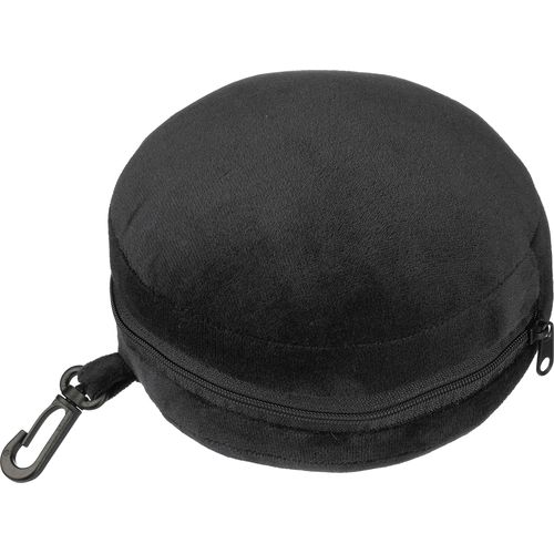 Almohada y antifaz de viaje, de poliéster Leontine