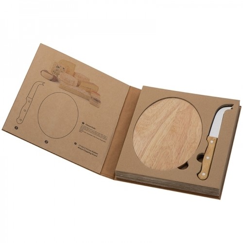 Cheese chopping board with knife GOUDA