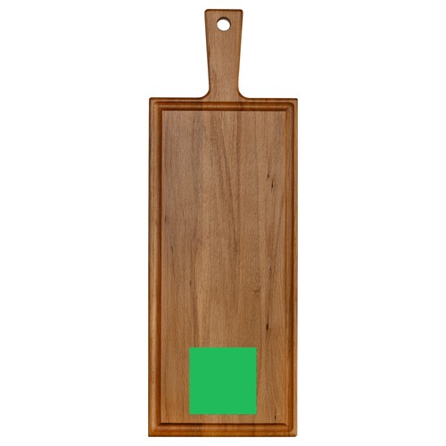 Beech board with handle 48x17 cm