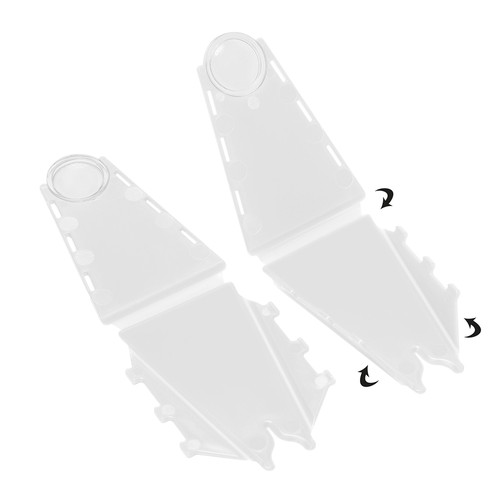 Tick remover with magnifier, foldable