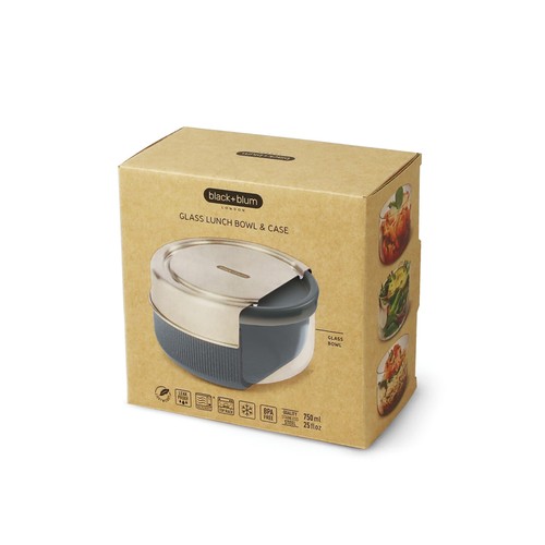 Bowl de vidrio Black+Blum 750ml