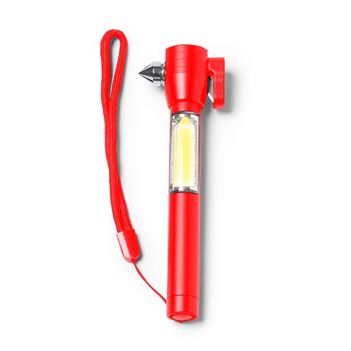 Multi-purpose aluminum torch, with hammer, glass b Lilian