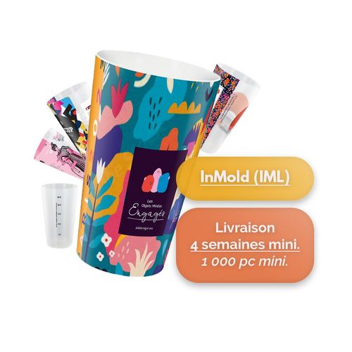 30 cl stackable plastic cup