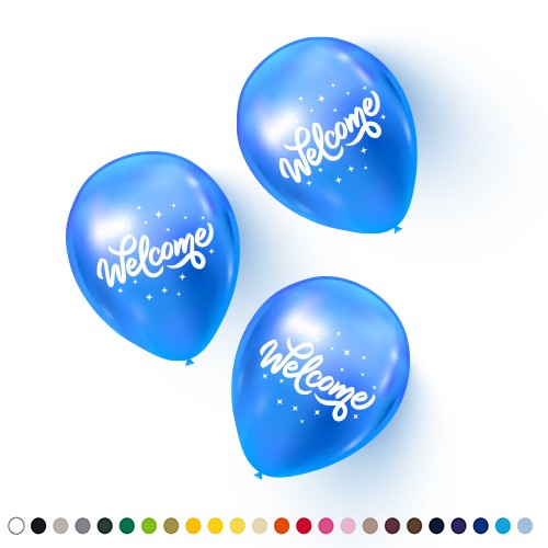 Personalized inflatable balloon