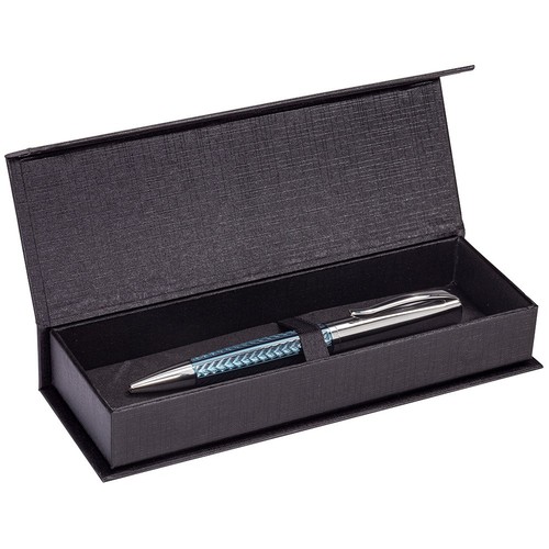 BLACK BOX WITH FLAP FOR 1 PEN- NO PEN