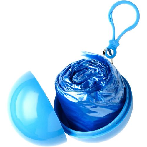 Etui boule contenant un poncho Pippa