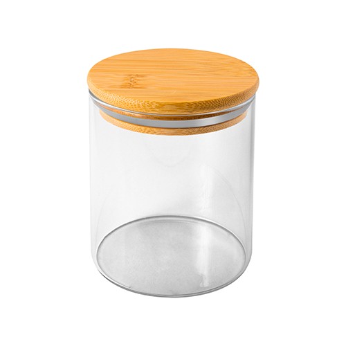 Glass jar with lid 400ml Scevola