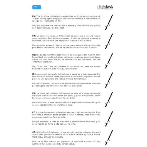 INFINITEBOOK PLAIN A5. Infinitebook con tapa flexible y 15 páginas de pizarra blanca lisas