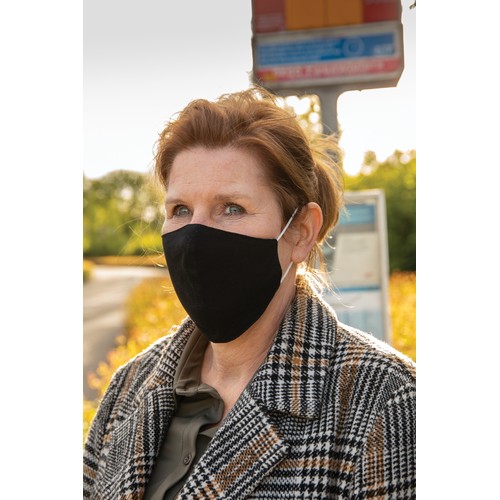Herbruikbaar 2 laags katoenen gezichtsmasker