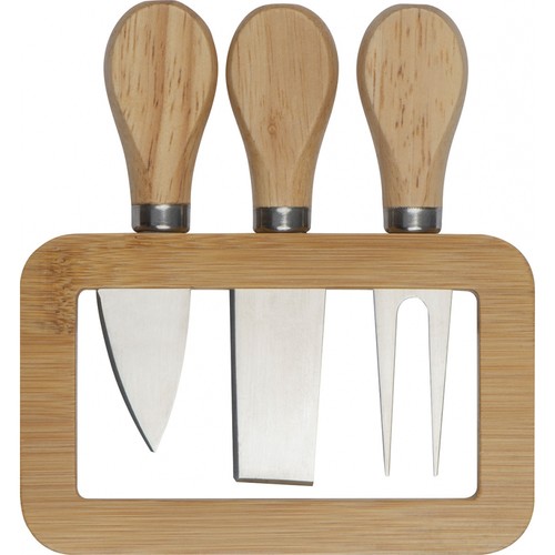 Bamboo cheese set