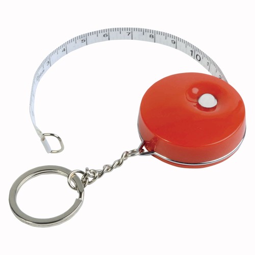 1,5-Meter-Weichplastikbandmaß mit Schlüsselring