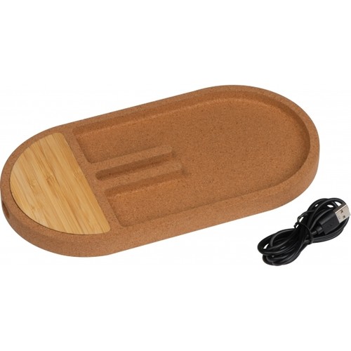 Desk organiser with charging station LANCASTER