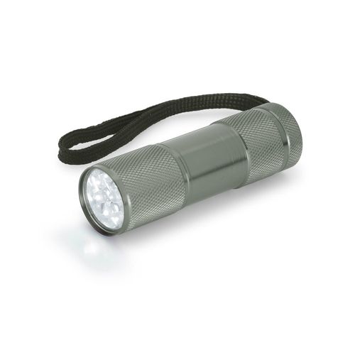 FLASHY. Aluminiowa latarka z 9 diodami LED