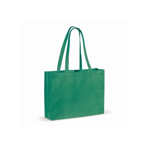 Recycled cotton bag with gusset 140g/m² 49x14x37cm