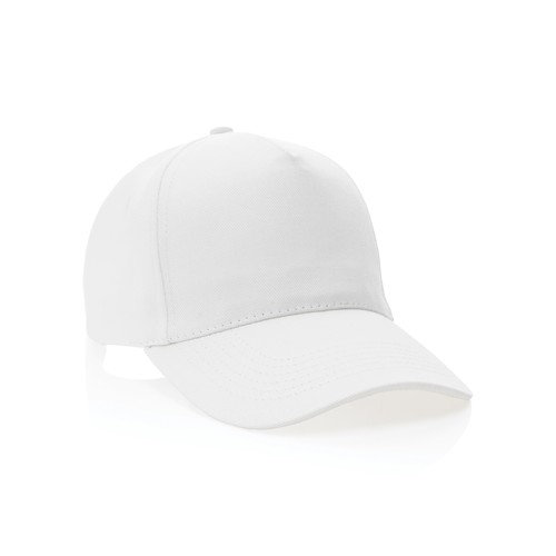 Casquette 5 panneaux en coton recyclé 280gr IMPACT