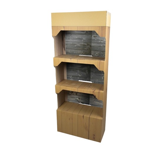 DISPLAY DE CARTÓN PERSONALIZABLE