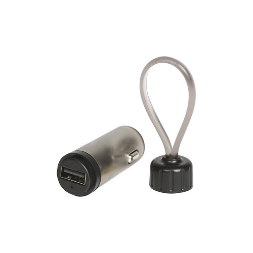 CHARGEUR EN PLASTIQUE ET MÉTAL POUR AUTO