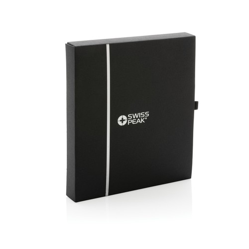 Set de regalo de viaje de PU reciclado Swiss Peak GRS