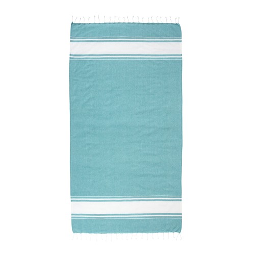 Beach towel /pareo in recycled cotton 180 gr/m2