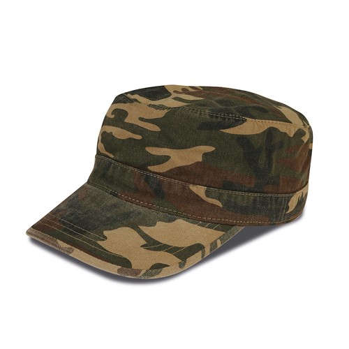 100% COTTON CAMOUFLAGE MILITARY CAP