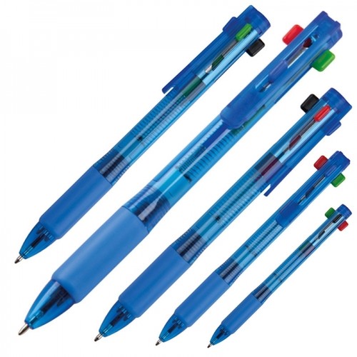 Plastic ballpen 4in1 NEAPEL