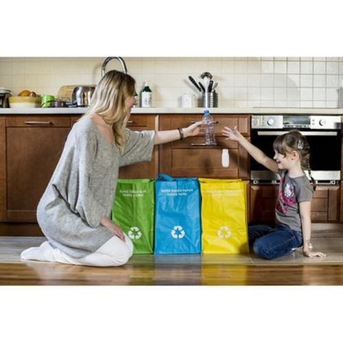 Recycle waste bags, 3 pcs | Justin